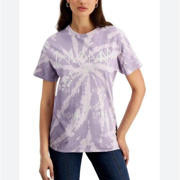 JUNK FOOD Women's Tie-Dye Crewneck T-Shirt size M - Picture 1 of 6